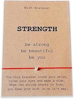 Wish Bracelet, Sterling Silver Heart Bracelet, Motivational Bracelet, Red String Bracelet,Adjustable Bracelet, Gift Bracelet, Gift for her,Sliding Knot, Women Bracelet, Men Bracelet