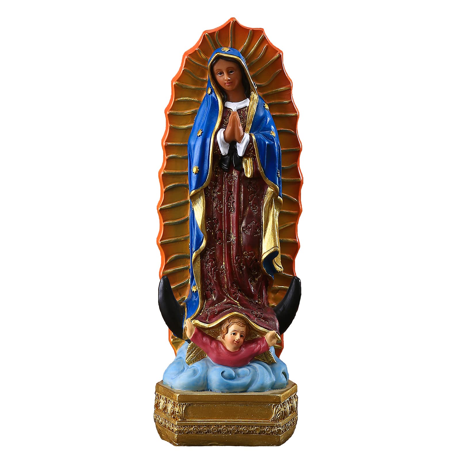 Buy Our Lady of Guadalupe Statue, The Blessed Virgin Mary Resin Statue
