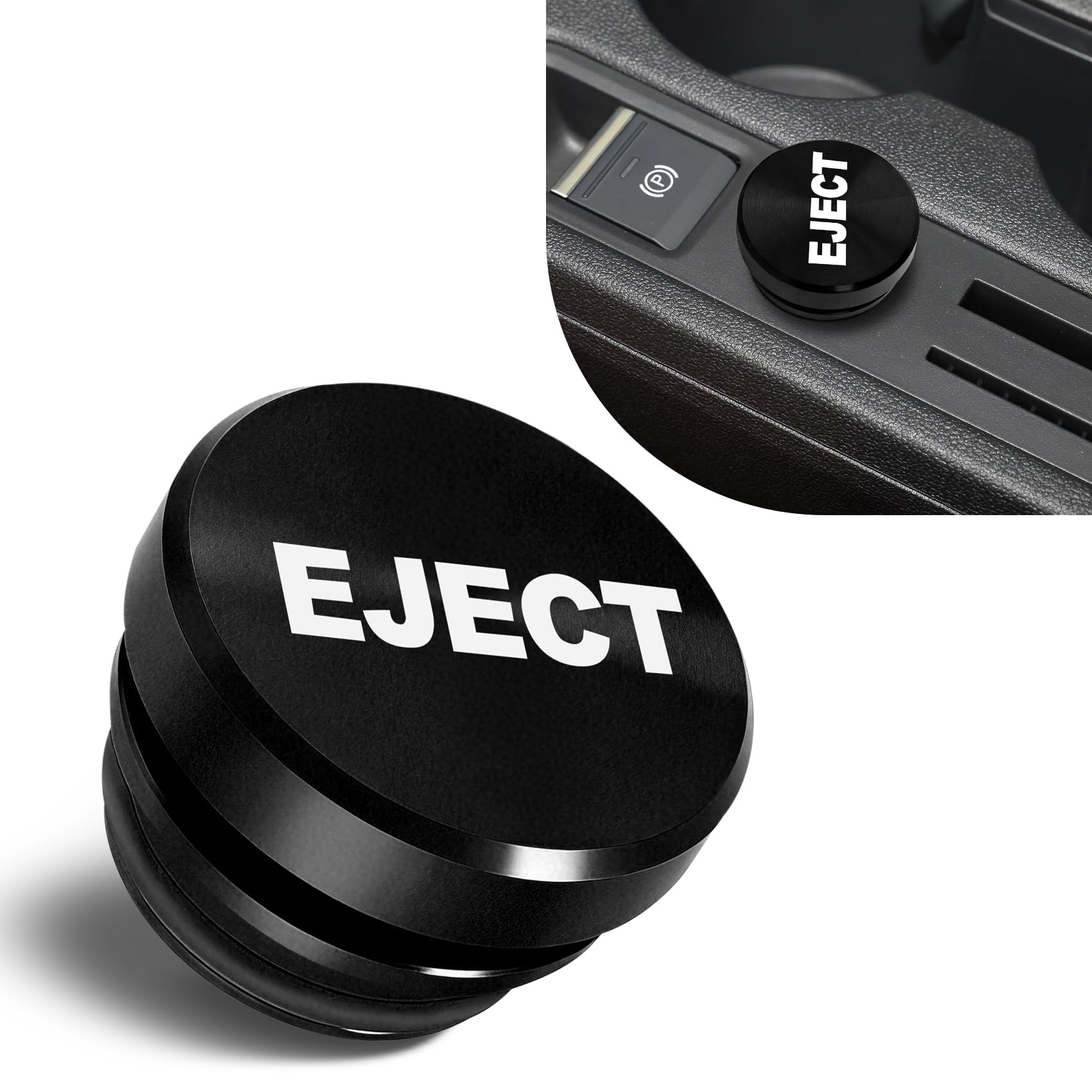 Car Cigarette Lighter Plug Cover, Cigarette Lighter Cap, Aluminum Power Outlet Protective Cover, Waterproof Plug Cap for Auto Boat with Standard 12 Volt Power Source