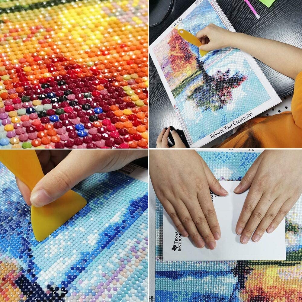 Peinture Diamant 5D Personnalisée – Kit Complet DIY Broderie Diamant Ronde Photo Privée, 30x40 Cm, Idéal Décoration Maison & Cadeau