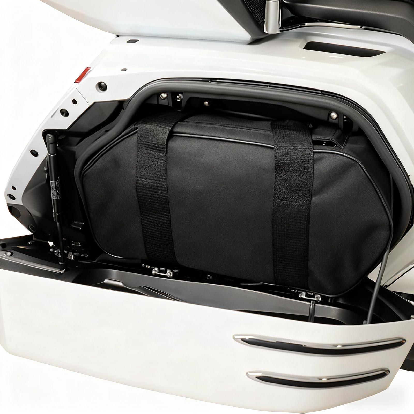Torba motocyklowa kompatybilna z Honda Goldwing GL1800 2018-2025 Goldwing torby bagażowe ze wzmocnionymi uchwytami do przenoszenia, torba siodłowa Goldwing GL1800, torba na siodełko, bagaż
