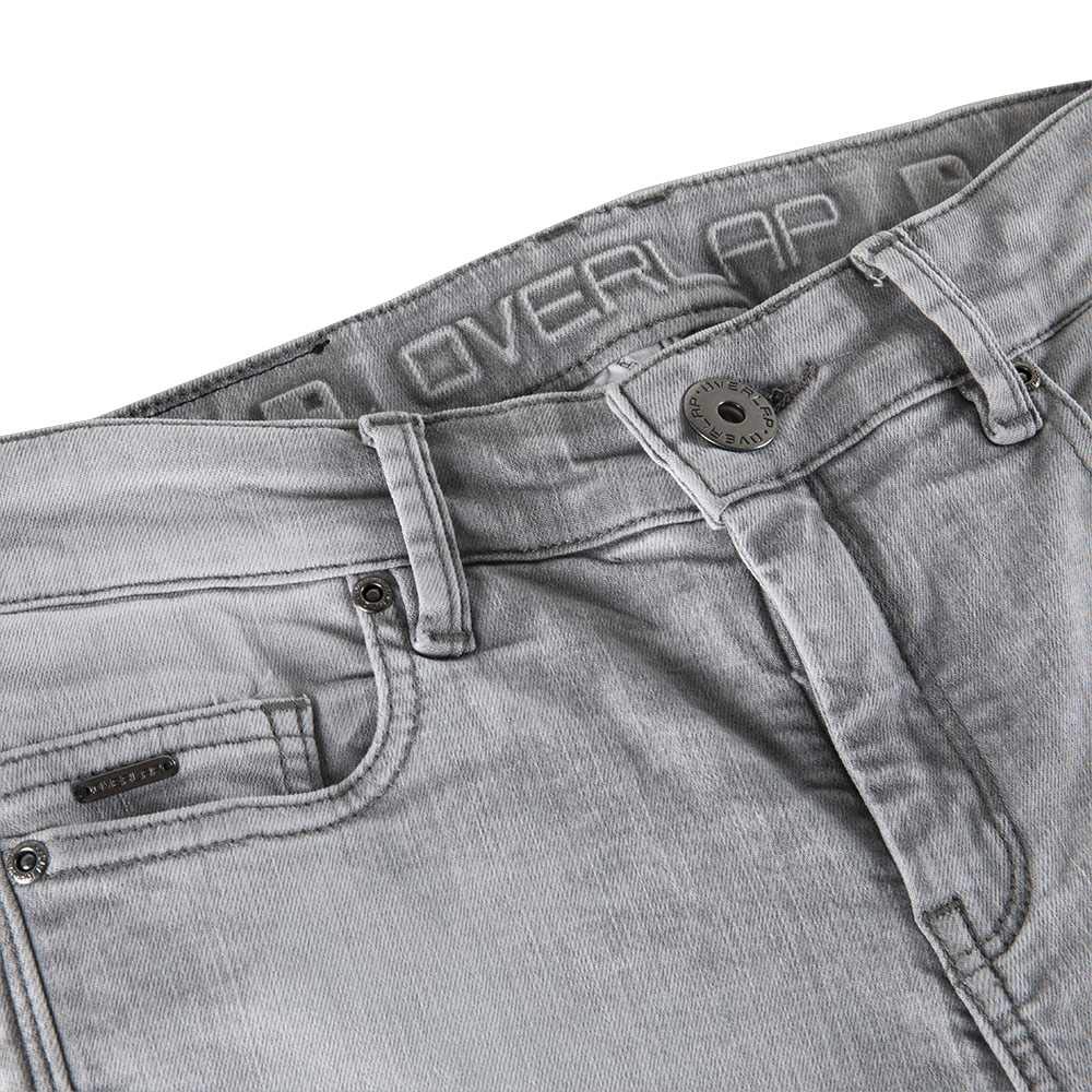 Overlap STRADALE Snow Grey Lady Jeans HOMOLOGATED All Road