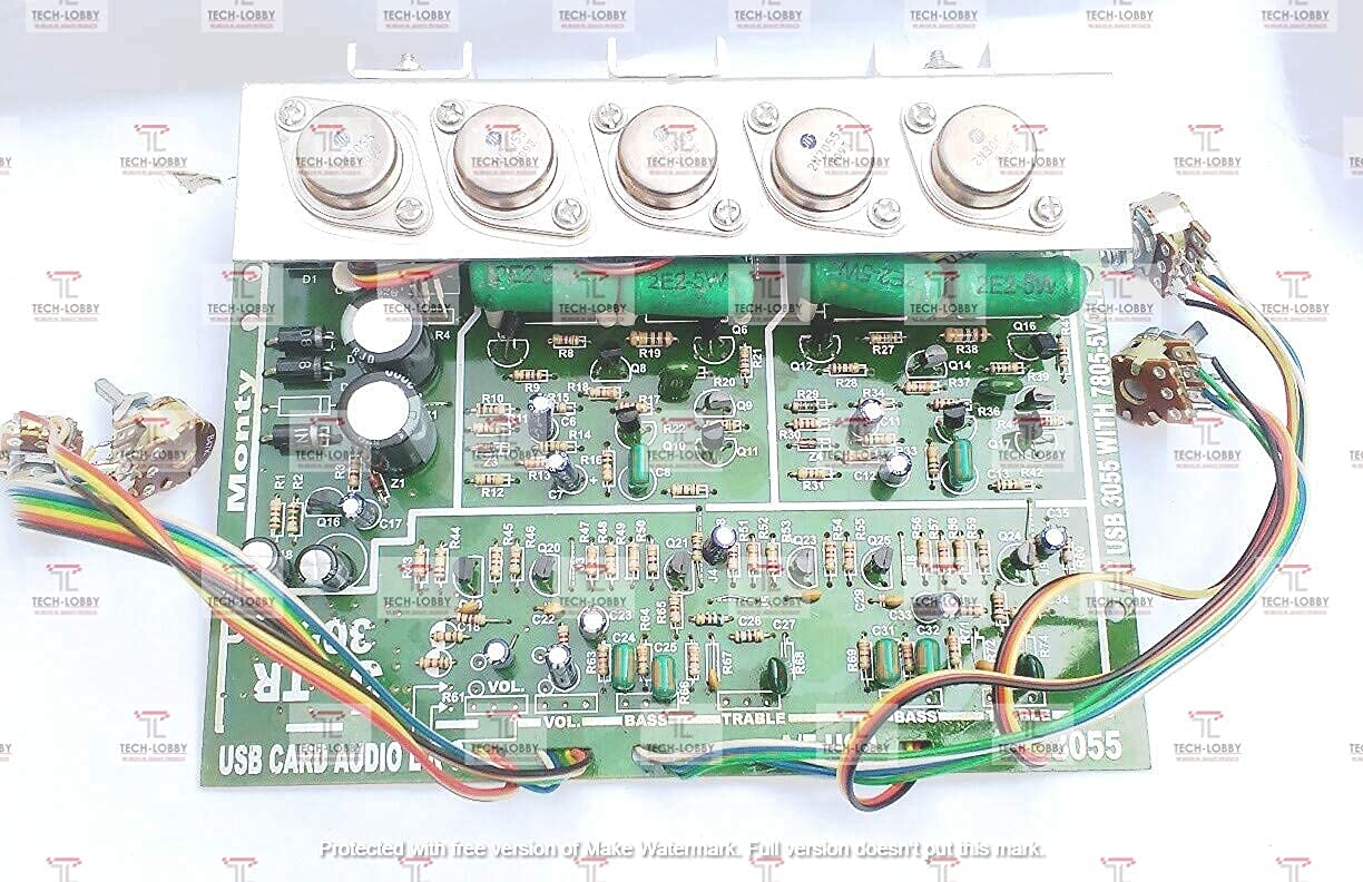 TradeZ 2N3055/2N3773 Transistor Based Amplifier Board .200 WATT AMPLFIER Board Genuine. (B0C4NPKQHR) Amazon Price History, Amazon Price Tracker