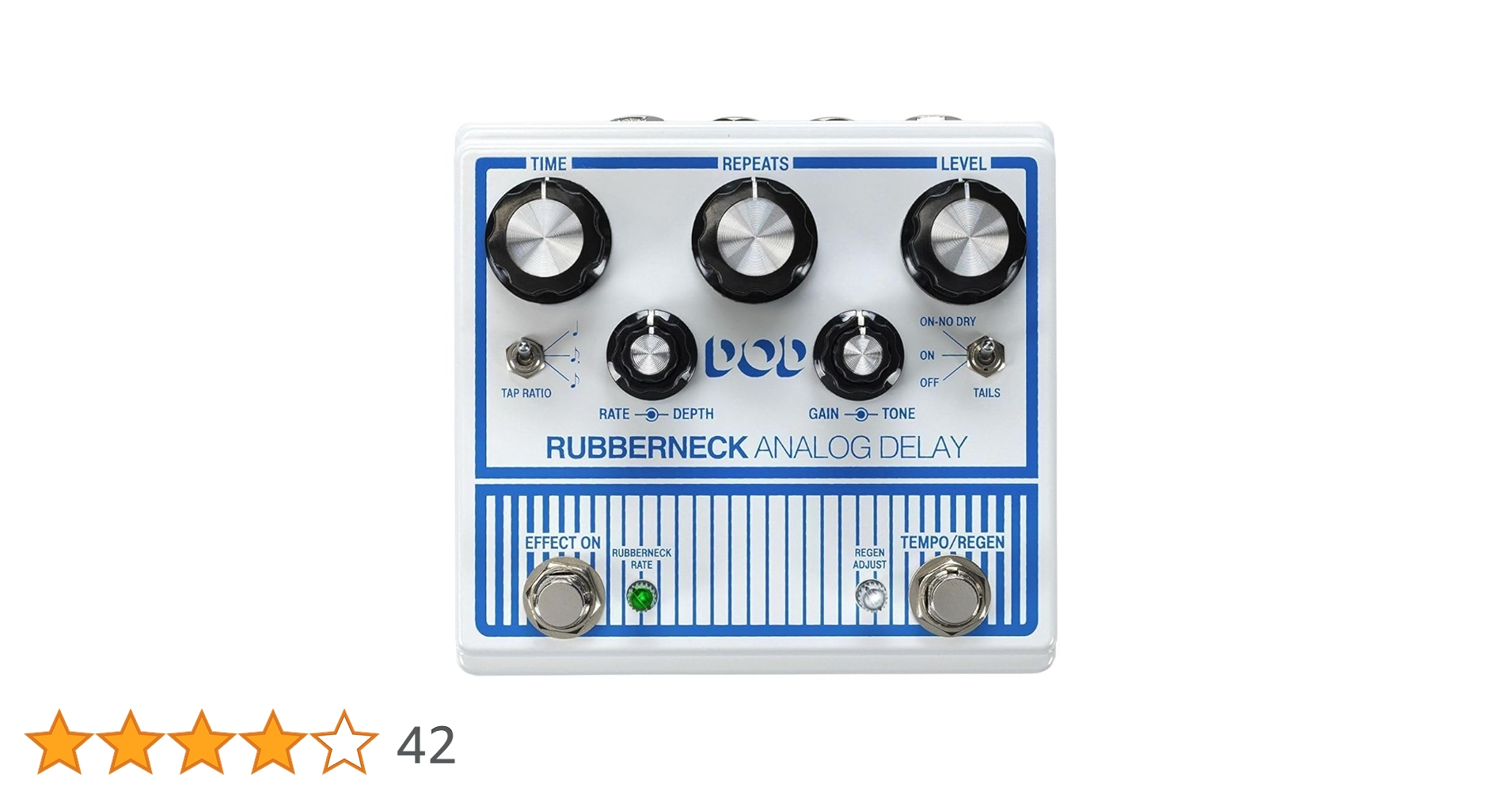 DOD RUBBERNECK ANALOG DELAY 美品　最後の値下 Amazon | 【国内正規品】 DOD ディーオーディー ディレイ