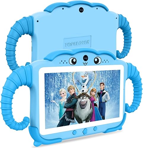 Tableta para Niños de 7 Pulgadas, Tabletas para Niños Pequeños de 3-7 Años, Tableta de Aprendizaje para Niños Pequeños de 32GB con Pantalla Táctil,