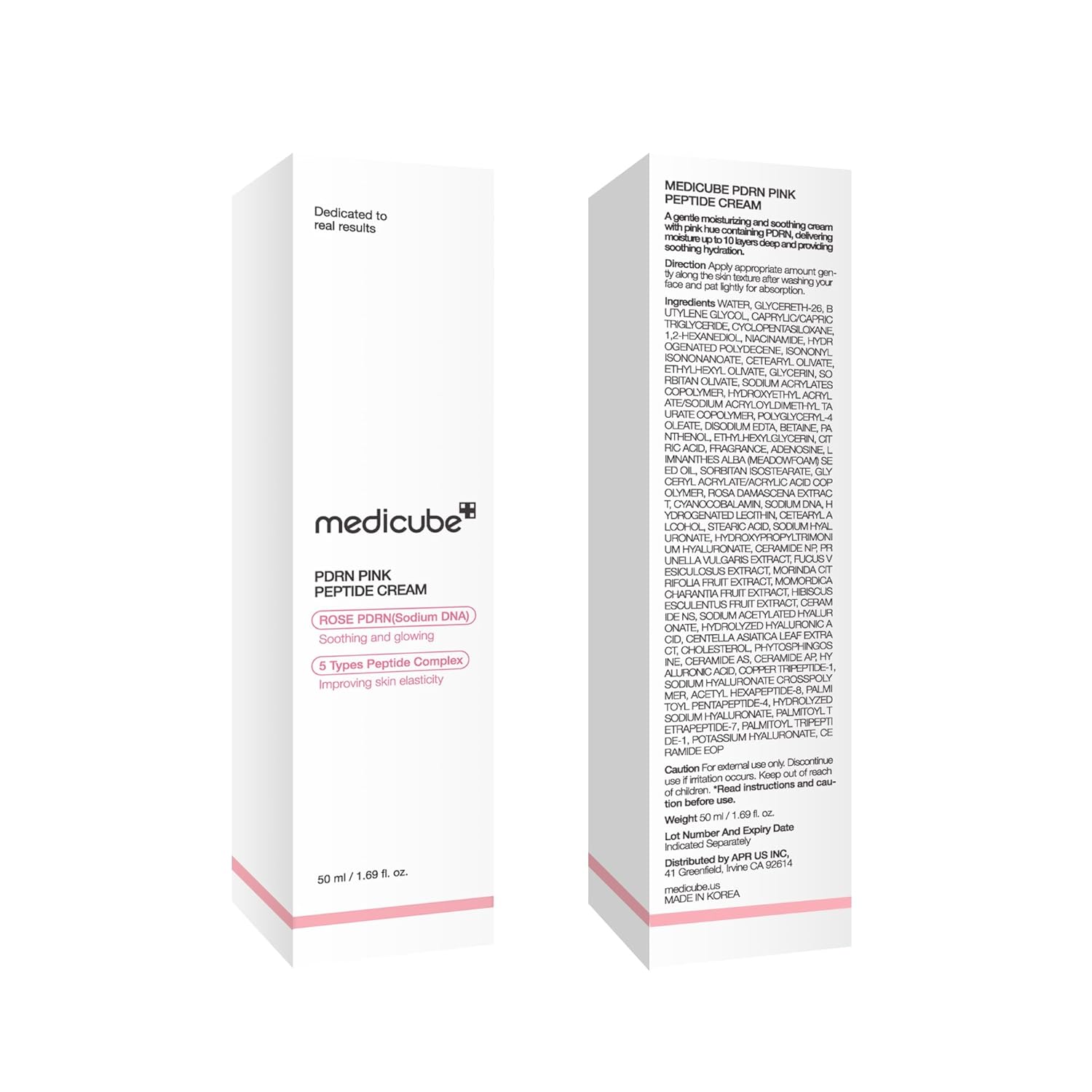 medicube PDRN Pink Hyaluronic Moisturizing Cream | Blemish Recovery, Relief & Hydrating Care | Restores Skin Elasticity & Glow | Korean Skincare for Even Skin Tone & Pore Care | 50ml / 1.69 fl.oz. - Image 7