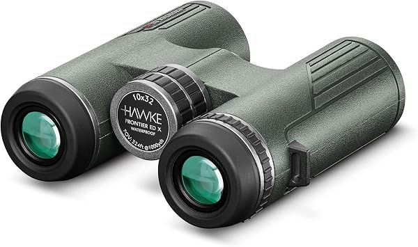 Frontier ED X Binoculars 10x32 Green
