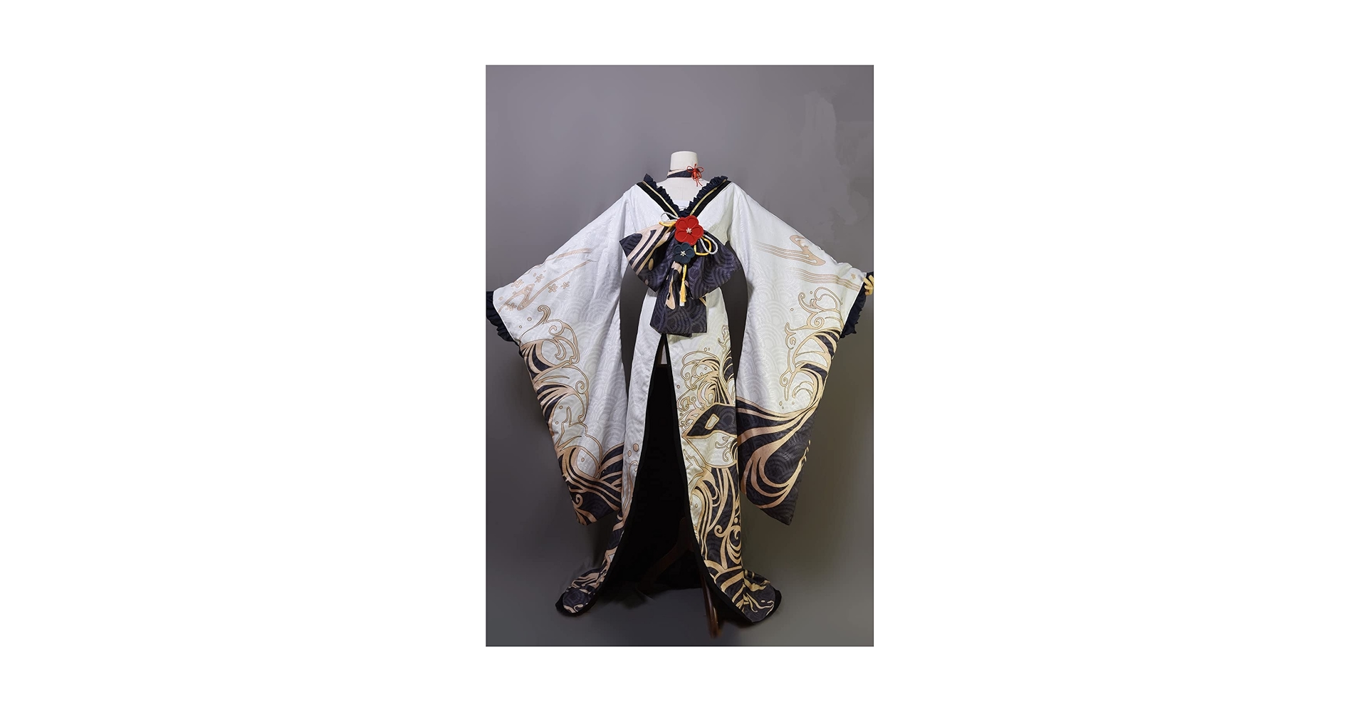 和装　コスプレ Vtuber Vox Akuma (ヴォックス・アクマ) 新年 和服 コスプレ衣装