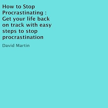 How to Stop Procrastinating Audiobook by David Martin episode artwork
