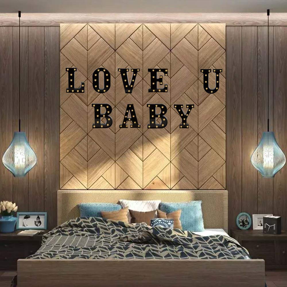 Light Up Letters,LED Marquee Letter Lights,Christmas letter Lamp,Bar letter Lights,Birthday Alphabet Lights,Marquee Letters Sign,Marquee Number Sign LED Wedding Light,Events LED Light — view 5
