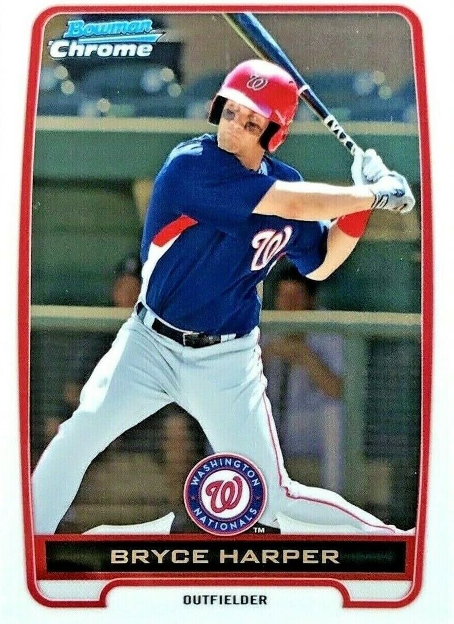 2012 Bowman CHROME Baseball Prospects Complete Mint 110 Card Set Featuring Bryce Harper, Francisco Lindor, Gerrit Cole and Xander Bogaerts PLUS