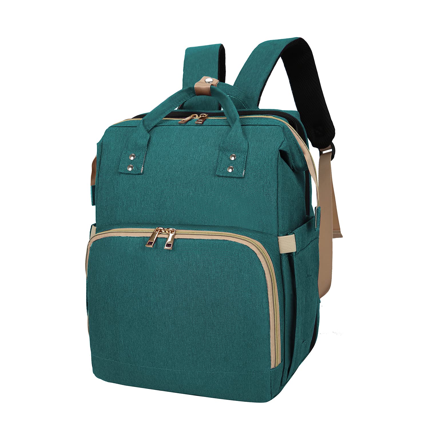 Multi-functional Diaper Backpack,Large Capacity Baby Nappy Waterproof Tote Bags for Mon Daddy,Equipped with USB Charge