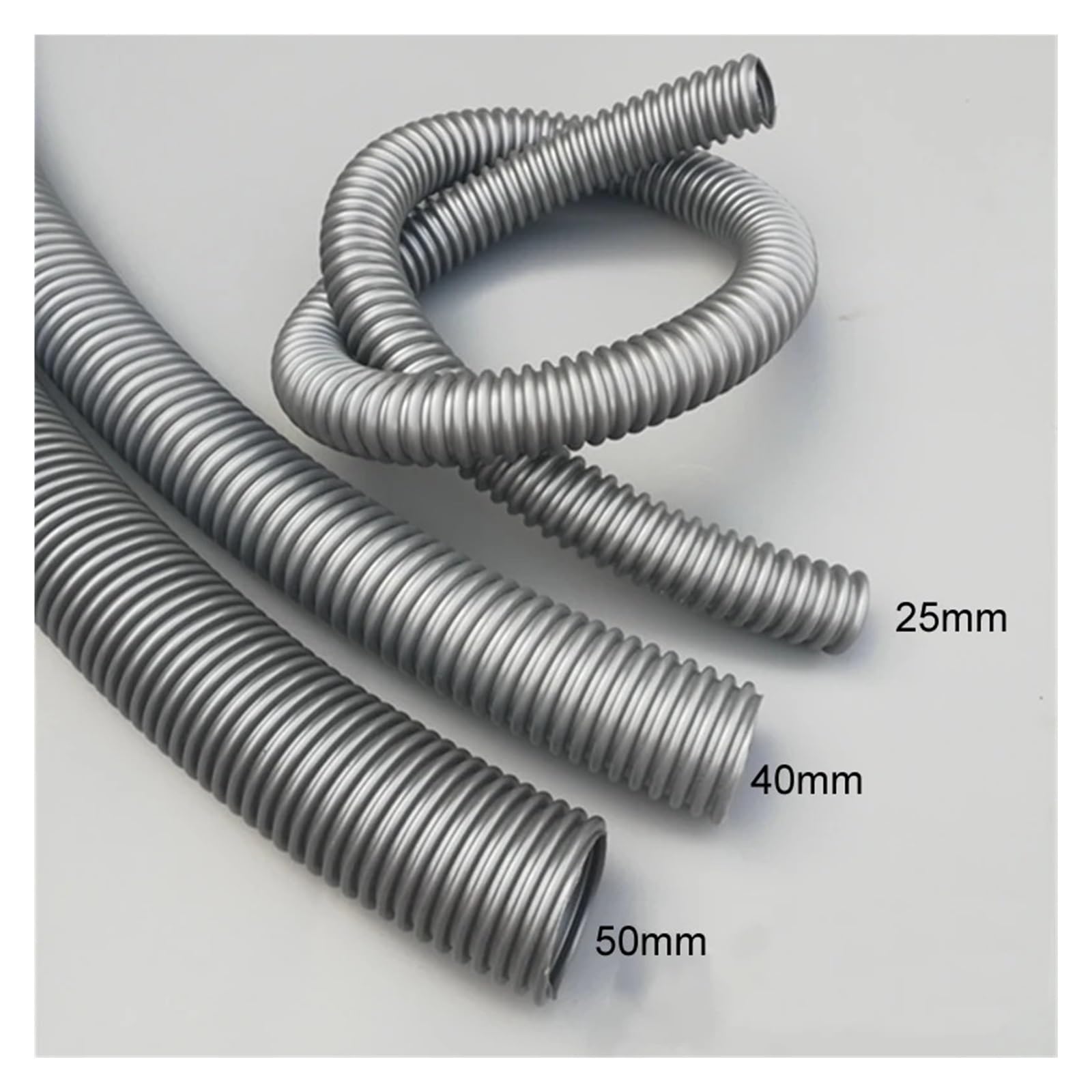 Filo for aspirapolvere generale Tubo interno 25mm 28mm 32mm 35mm 38mm 40mm 50mm cannucce a soffietto parti durevoli dell'aspirapolvere (Color : 32mm x8m)