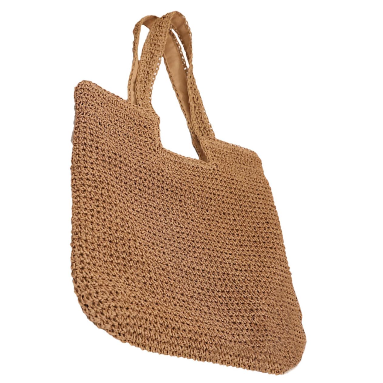 SHERCHPRY 3pièces De Plage Tissé Pour Femmes Cabas à Main Pour Shopping Et Sorties Pour Activités De Plage
