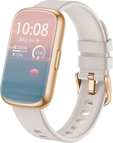 Fitness Tracker, Health Smart Watches for Women Men with 24/7