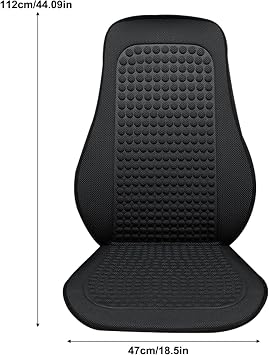 Cooling Car Seat Cover, Cooling Car Seat Cushion, Breathable Front Seats Coolings Air Seats Cushion, Black