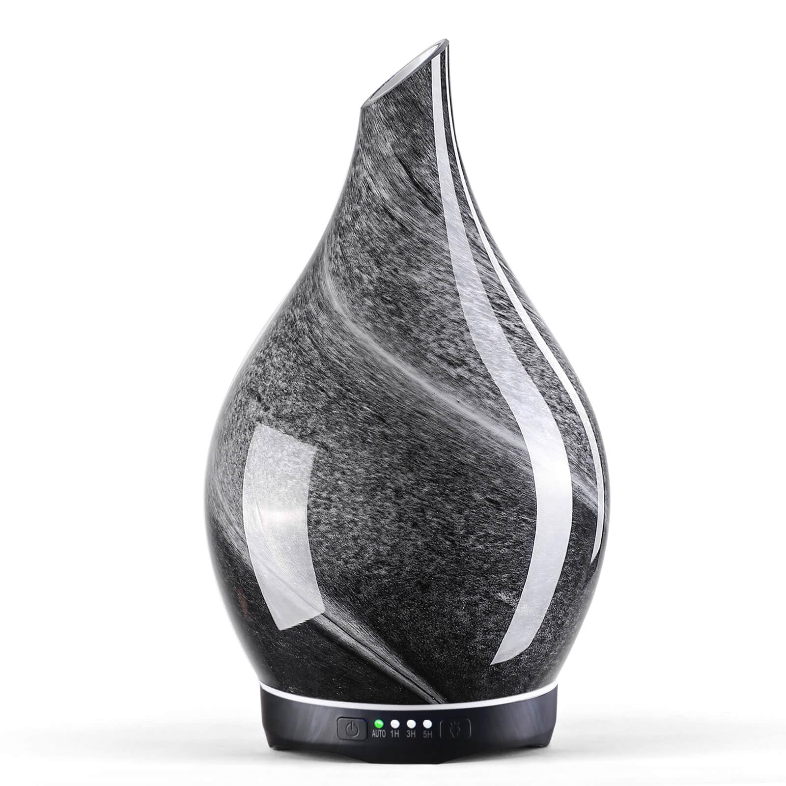 Porseme 280ml Essential Oil Diffuser Glass Color Changing Aroma Air Diffusers Aromatherapy Ultrasonic Cool Mist Humidifier 7 Running Hours Waterless Auto-Off for Sleeping, Yoga, Office, Spa (Desert) — view 19