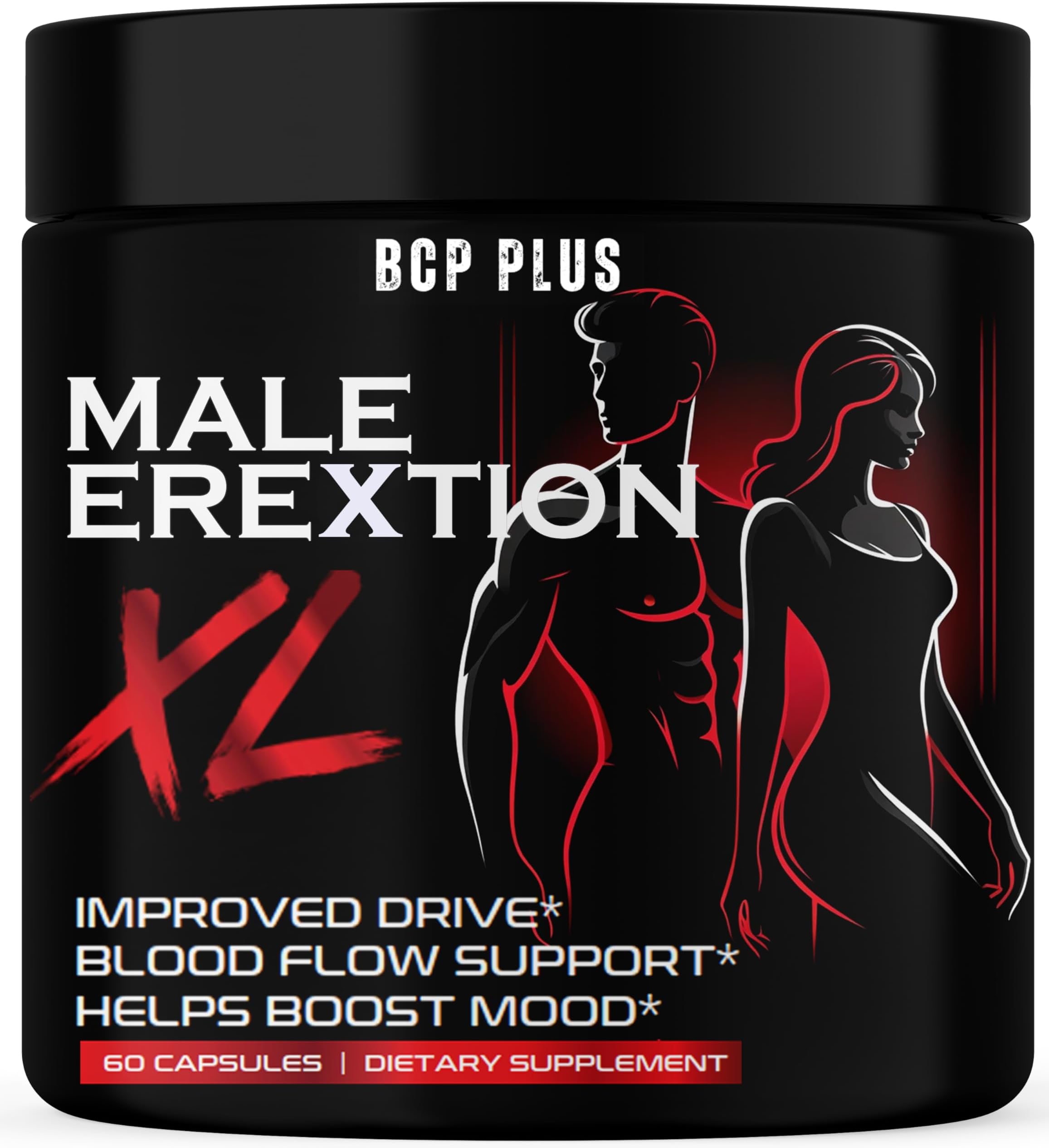 MalePlus Performance - Volume Booster - Pills for Men - 3rd Party Lab Tested | for Fast Acting Blood Flow, Vigor, Drive & Size EnIargement | HornyGoat Weed & Maca, Tribulus 60 Capsules