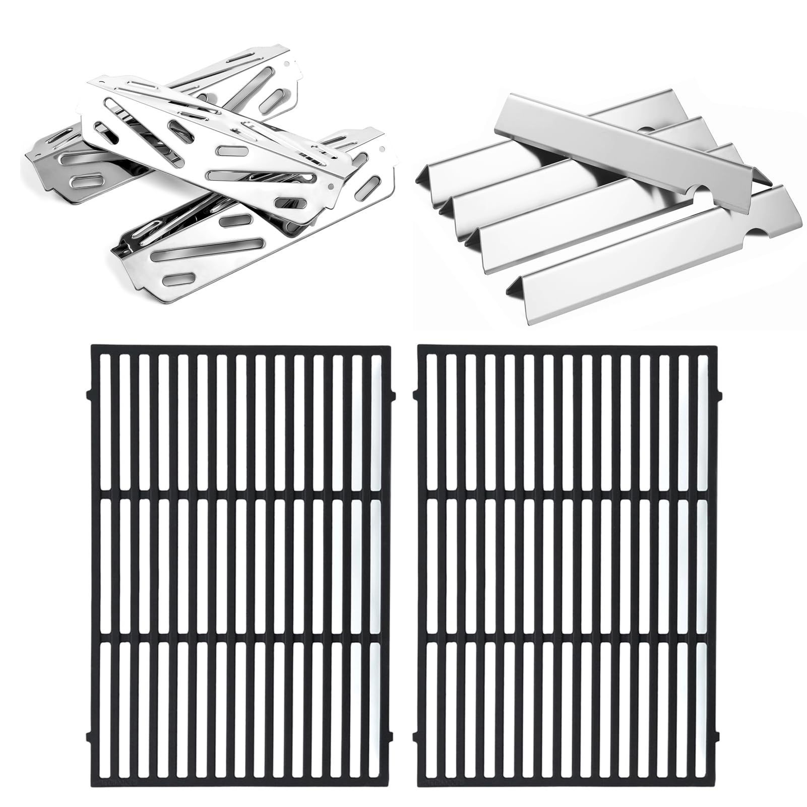 Genesis II E-310 Grill Parts for Weber Genesis II GS4 E310 E-315 E-335 Grill Replacement Parts Genesis II/LX 300 LX E-340 S-340 66095 Cooking Grates 66795 Flavorizer Bars 66685 Heat Deflector Grids