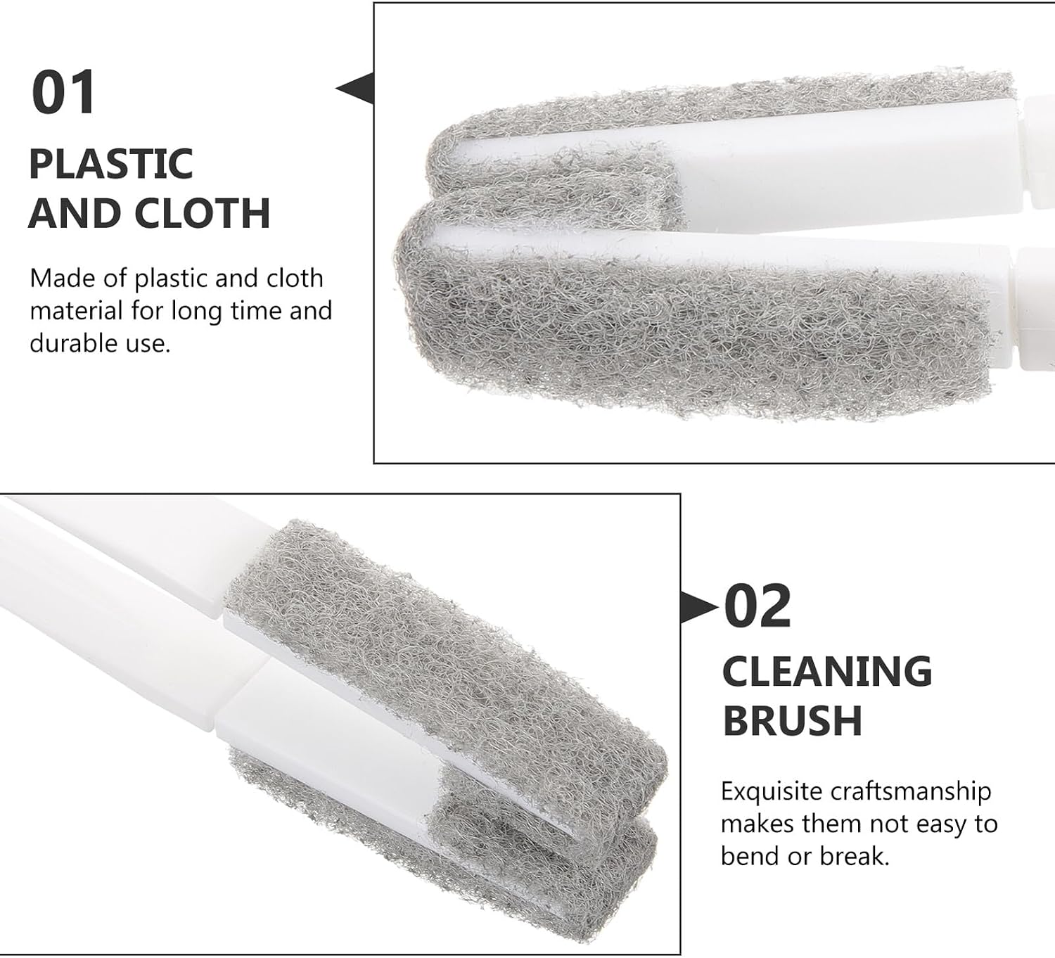 Xmas Blind Cleaner Brush with Replaceable Brush Head