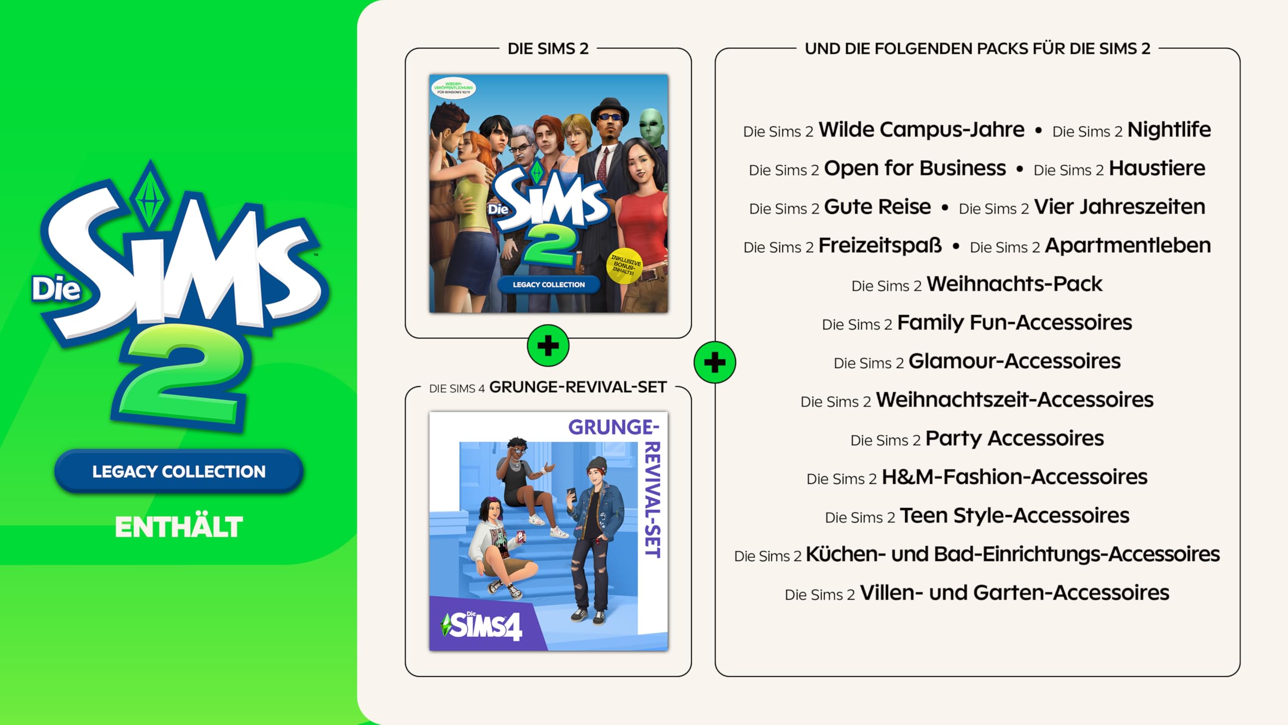Die Sims 2 Legacy Collection PCWin | Download Code EA App - Origin | Deutsch