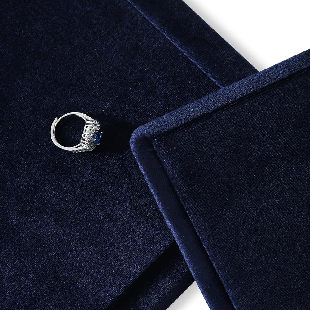 Velvet Jewelry Display Tray for Rings, Earrings, Necklaces, Bracelets