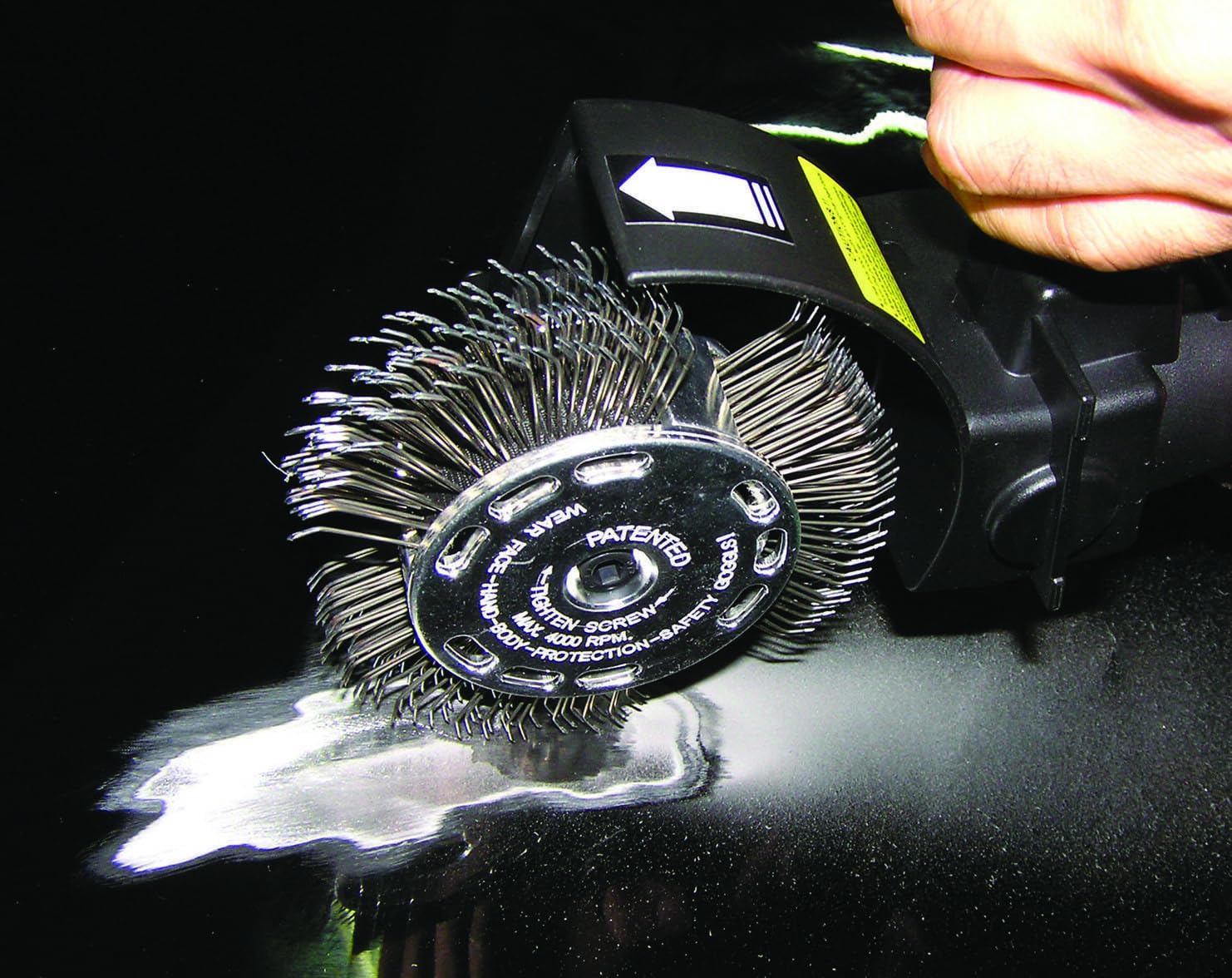 Brosseuse multi-service pneumatique - OP 1210 - CLAS Equipements