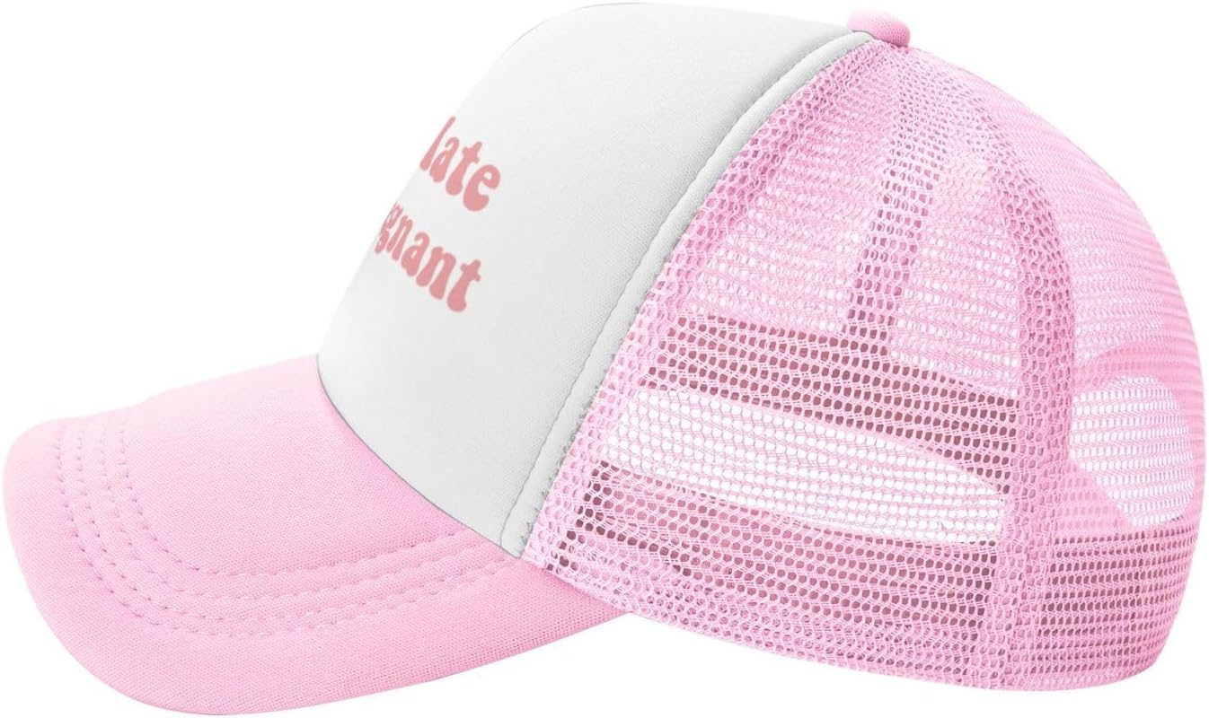 Funny Trucker Hat Can't Nobody Love You Like Jesus for Women and Men Baseball Cap Breathable Mesh Pink - Image 3