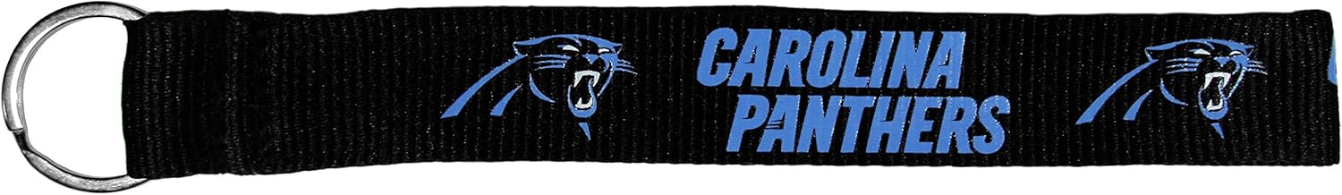 Siskiyou NFL Carolina Panthers lanyard Key Chain , Blue