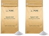 Vista 10 de Pure Original Ingredients Sal de Epsom Sulfato de magnesio puro, solución de remojo (4 onzas)