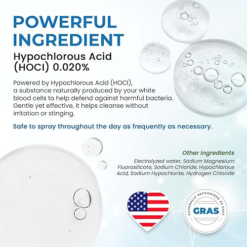 Miniatura 6 de MediQuick Niebla para piel y heridas para enfermedades inflamadas de la piel y la herida  Natural, no tóxico y sin picadura  Ayuda con erupciones