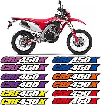 Motorcycle Swing Arm Decal Sticker Graphics Kit for 05-22 Honda CRF450X 2pcs