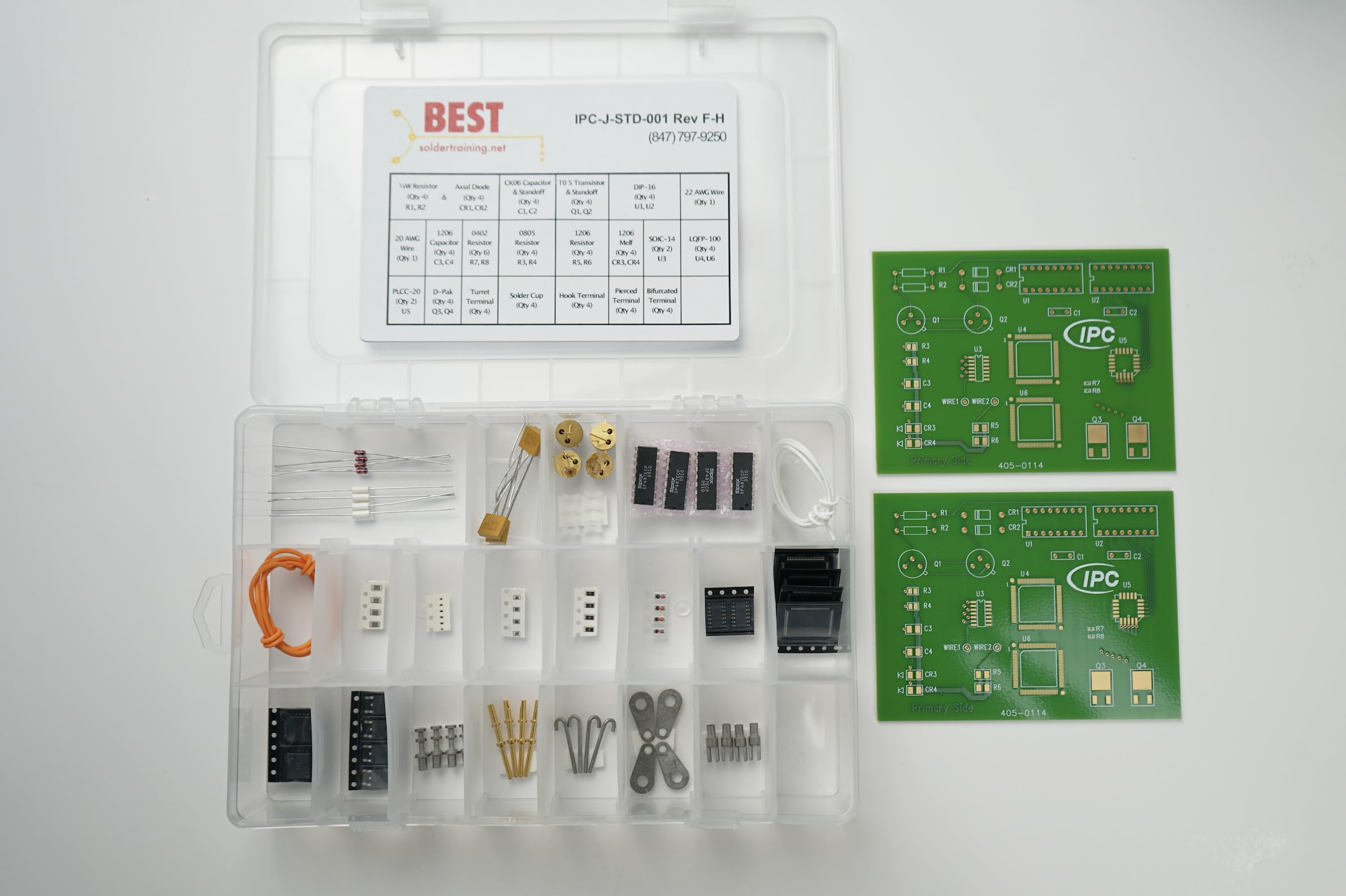MOLIMERIPC J STD 001 Rev. F H Electrical Soldering Training Product Kit