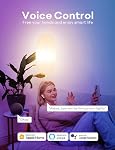 VOCOlinc Smart Light Bulbs 2Pack, RGBW Color Changing Light Bulb Works with Alexa, Apple Homekit and Google Home, BR30 Smart WiFi LED Bulb, 2200K-7000K Dimmable, 800 Lumens 9.5W (60W Equivalent) E26