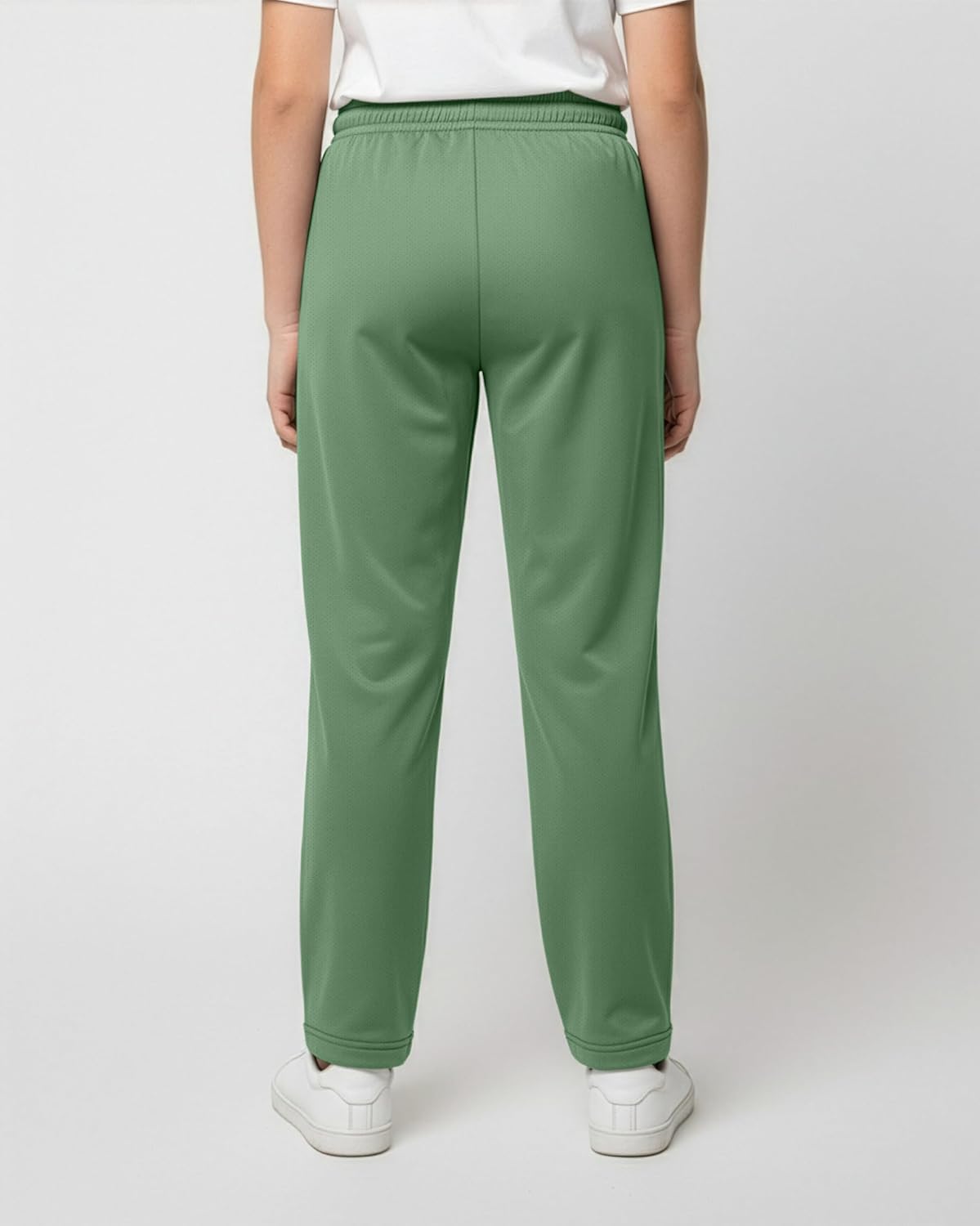 Real Essentials 3 Pack: Boys' Mesh Open Bottom Active Sweatpants with Pockets & Drawstring - Image 6