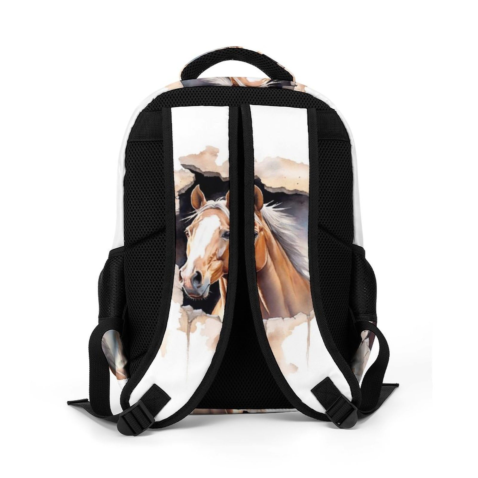Caballo Mochila Para El Colegio Estudiantes Infantil Mochila Escolar Personalizada Para Estudiantes De Secundaria, Impermeable Y Resistente Al Desgaste.