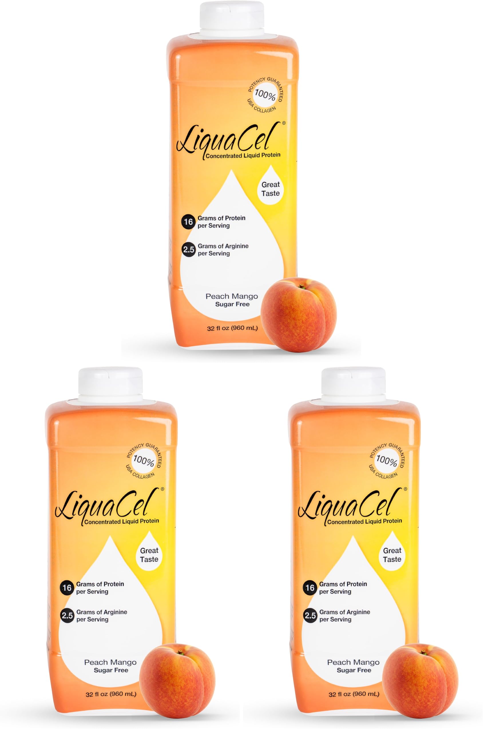 LiquaCel Liquid Protein, Unflavored, 32 oz Bottle — Amazon image 7