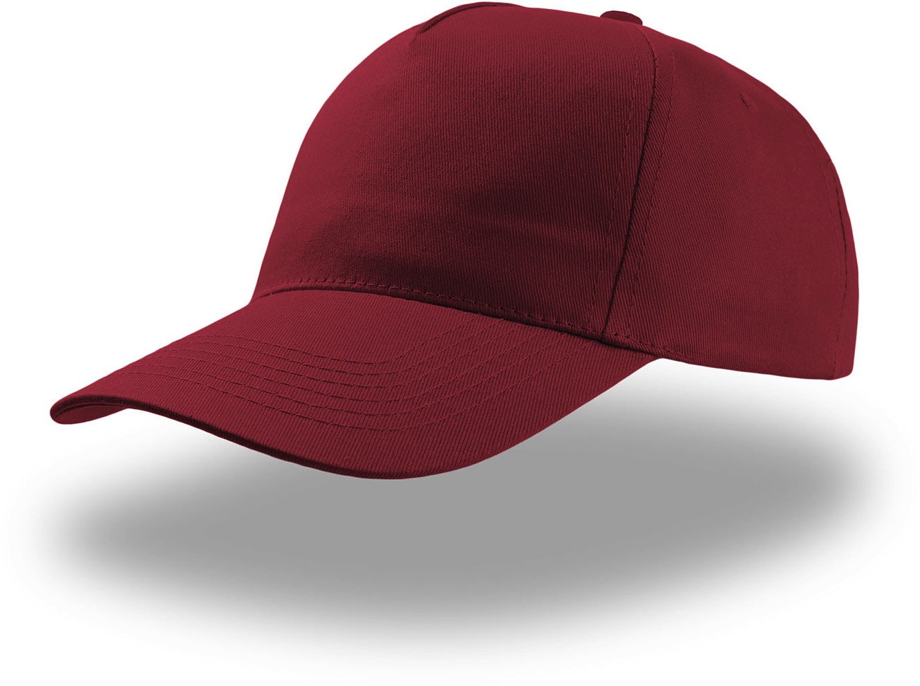 Atlantis Men's Burgundy Start 5 Cap 5 Panel - Os
