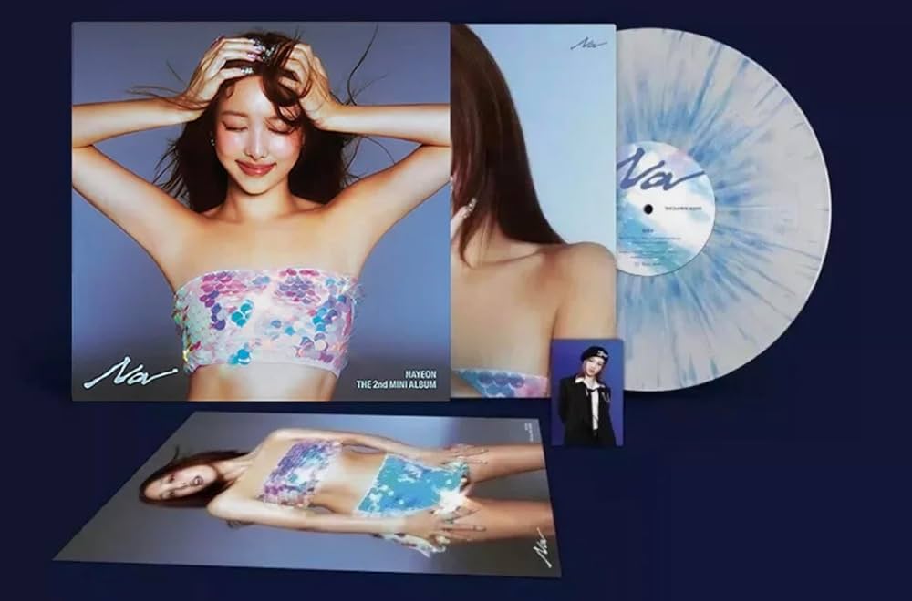 Amazon.com: NAYEON (TWICE) NA Blue Edition w/ Poster +