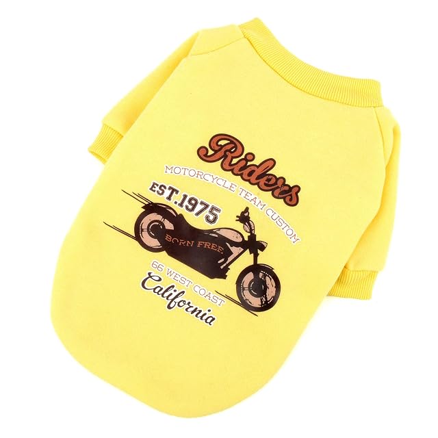 Foto 3 de 8 de Ranphy - Sudadera para perros pequeños, forro polar, para niña, invierno, cálida, para cachorros…