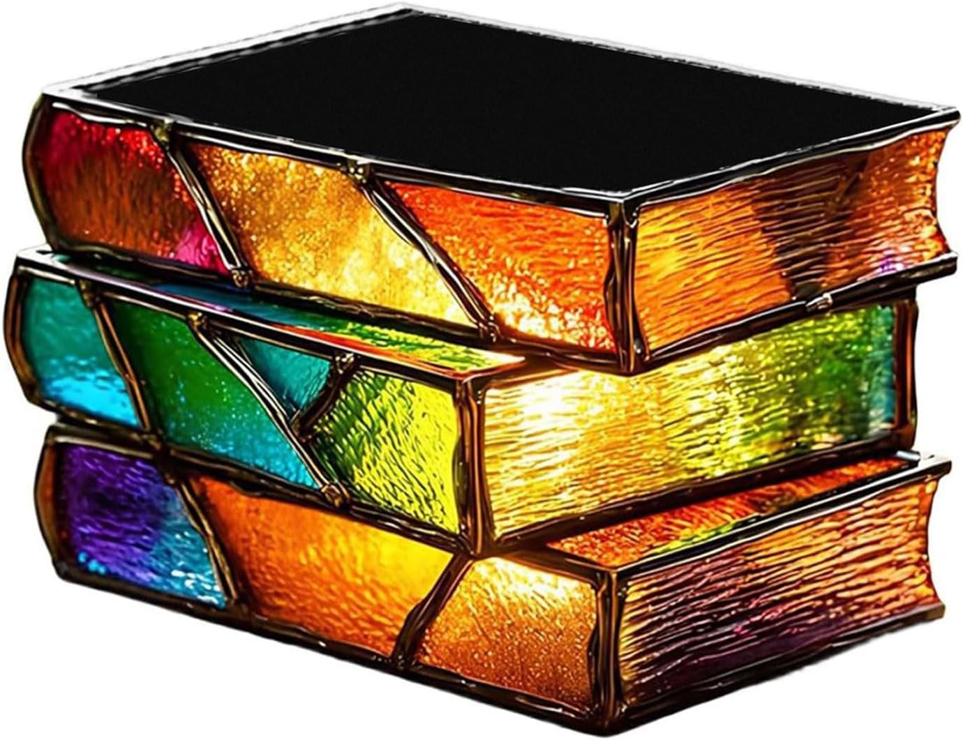Book Lover Flower Pots Bibliophiles Stacked Novel Planter for Desk Decors Indoor Outdoor Use