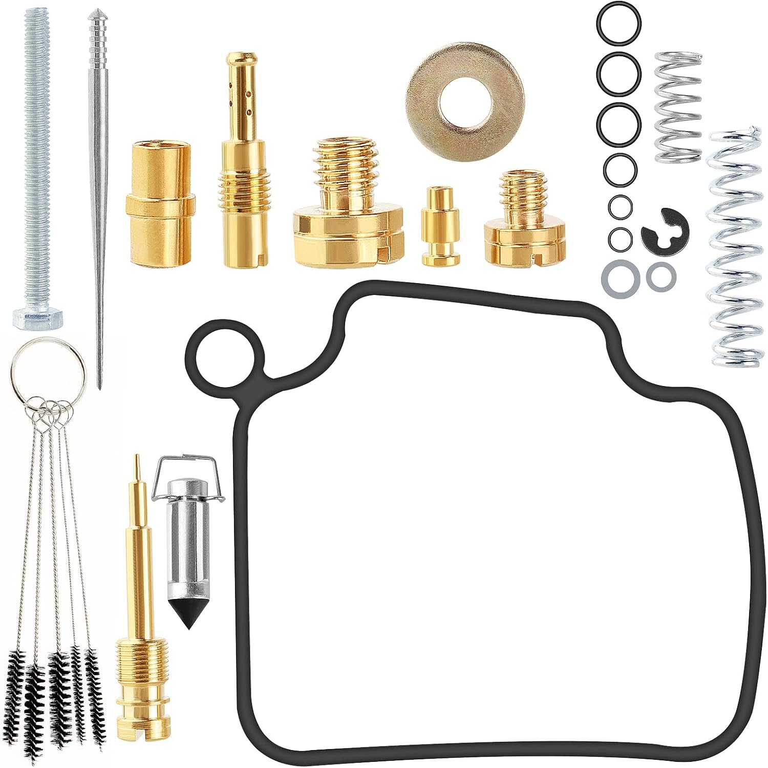 Carburetor Rebuild Kit for Foreman 450 TRX450 TRX450ES TRX450FE TRX450FM TRX450S 1998 1999 2000 2001 2002 2003 2004 Carb Repair Set