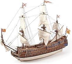 Occre San Felipe Velier Assembly Kit in Wood and Metal – Assembly Required