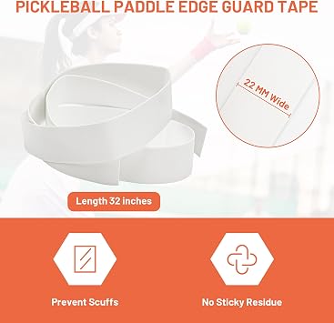 Pickleball Paddle Edge Guard Tape