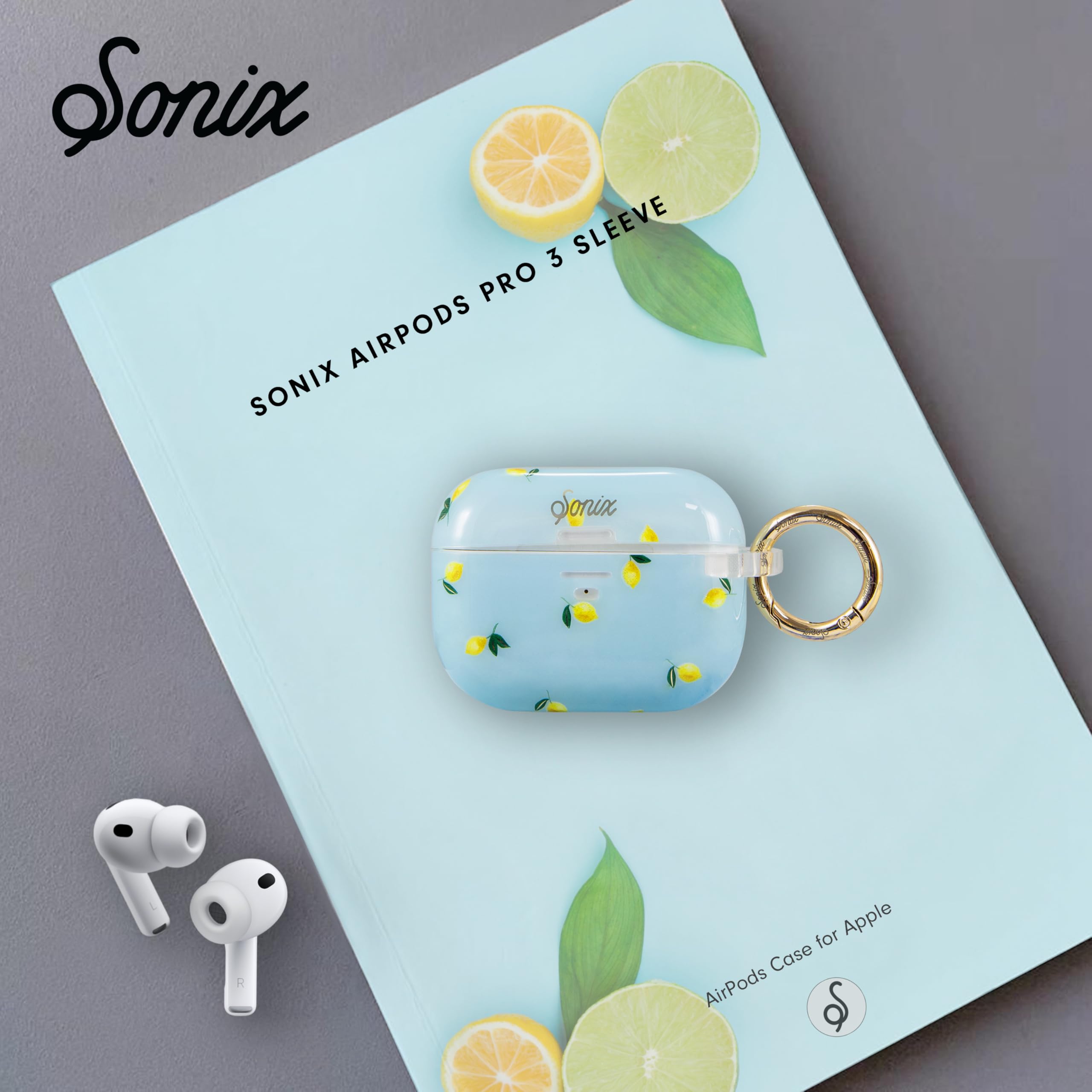 Amazon.co.jp: Sonix AirPods Pro 3 保護ケース - 豪華なキーチェーン