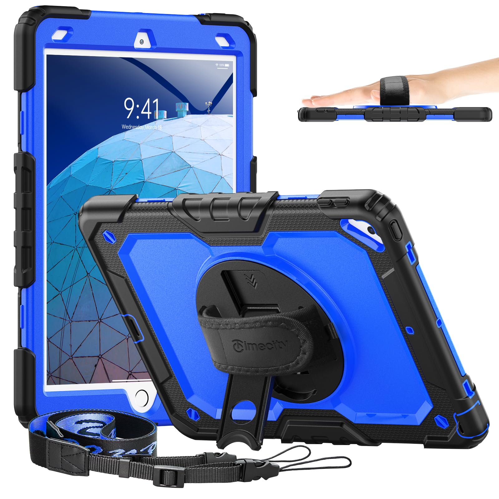 Amazon.com: Timecity for iPad Air 3/ Pro 10.5 Inch Case, 360