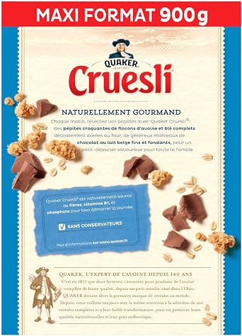Cruesli Milk Chocolate Cereal 900g
