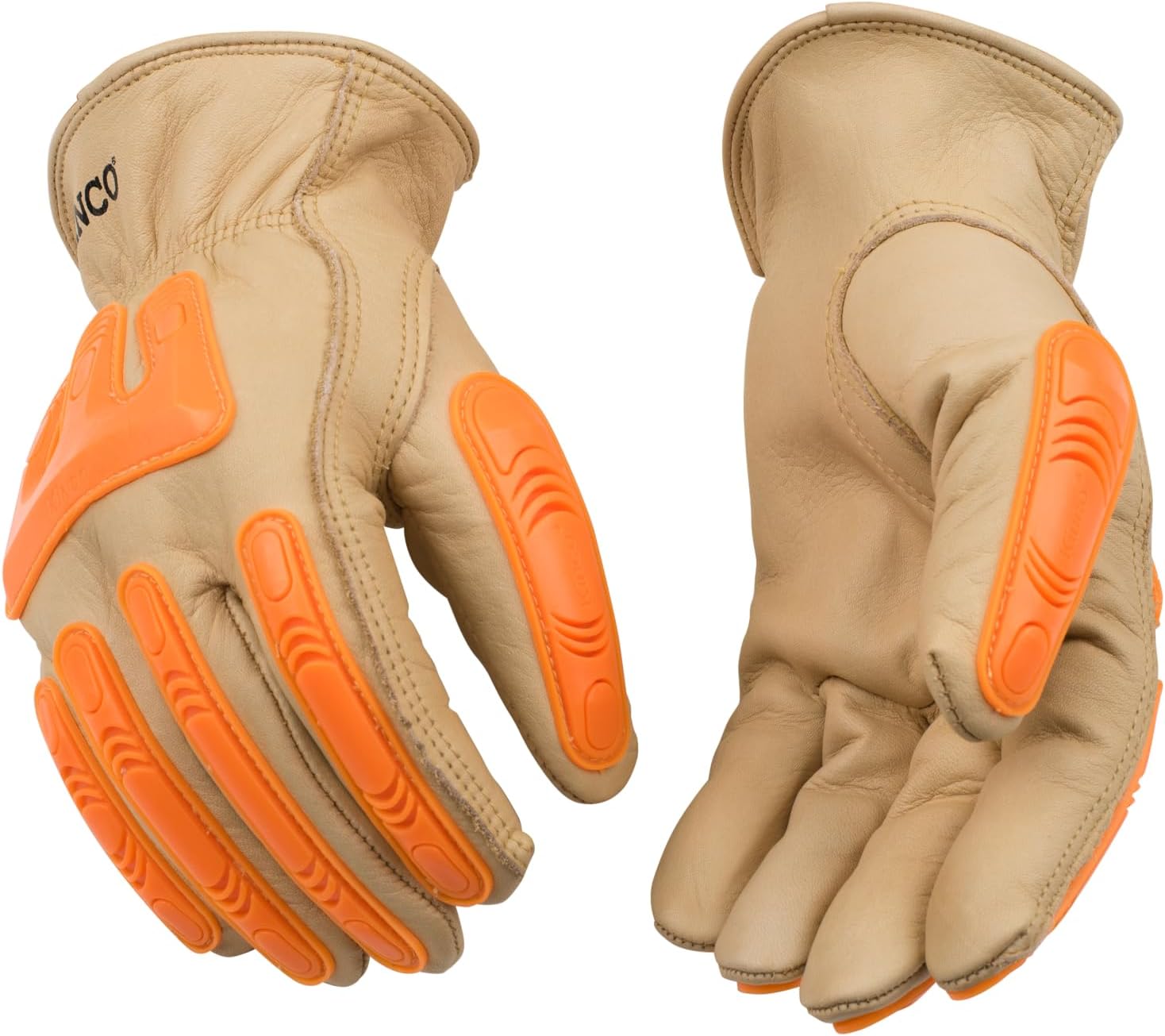 Kinco Grain Cowhide Driver with Impact Protection