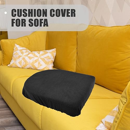Miniatura 4 de Garneck Funda de cojín de sofá de 5 piezas, protector de sofá, funda de cojín para exteriores, fundas de cojín para sofá, funda de cojín seccional,