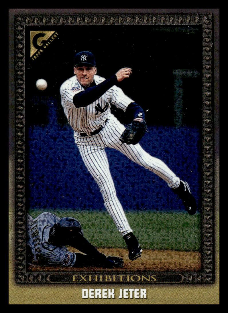 1998 Topps Gallery #115 Derek Jeter NM-MT Yankees Baseball Trading Card